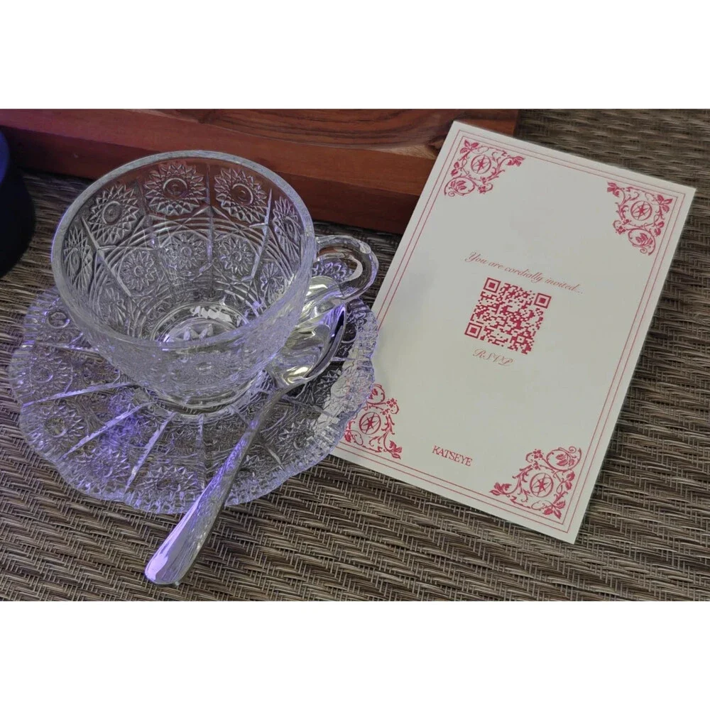 KATSEYE 2026 Promo Mystery Teacup beautiful chaos Rare Fan Package K-Pop NEW